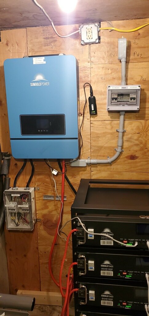 Plumbing install
