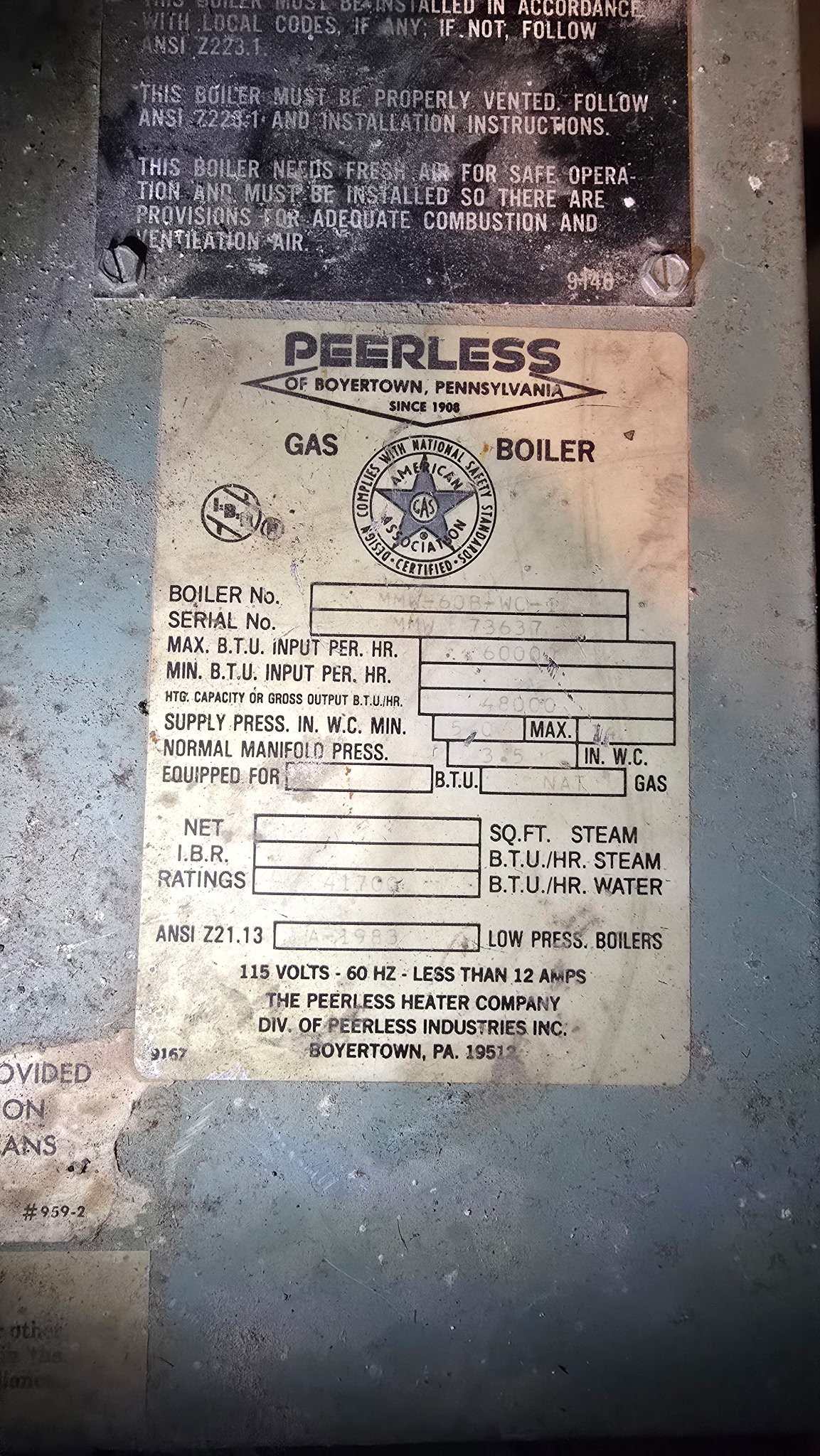 Plumbing equipment